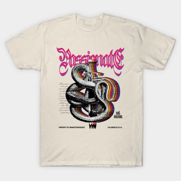 Snake T-Shirt by Riczdodo